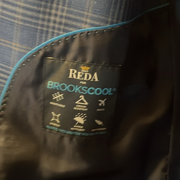 Brooks Brothers Regent blue plaid sports coat (48L) - Picture 2 of 5